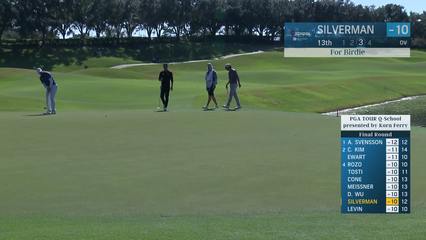 Ben Silverman | Round 4 | 13th hole | Shot 4 | 2025 PGA TOUR Q-School