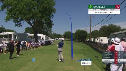 Alex Smalley | Round 4 | 15th hole | Shot 1 | 2026 Charles Schwab
