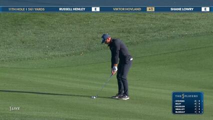 Viktor Hovland | Round 1 | 11th hole | Shot 4 | 2025 THE PLAYERS