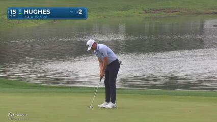 Mackenzie Hughes | Round 1 | 15th hole | Shot 3 | 2025 THE CJ CUP