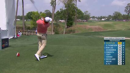 Scottie Scheffler | Round 3 | 3rd hole | Shot 1 | 2025 Houston Open