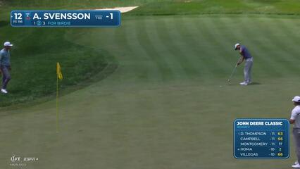 Adam Svensson | Round 2 | 12th hole | Shot 2 | 2025 John Deere