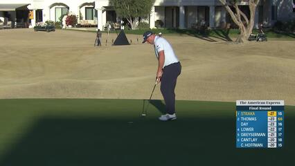 Sepp Straka | Round 4 | 16th hole | Shot 6 | 2025 The American Express
