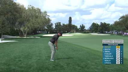 Daniel Berger | Round 3 | 1st hole | Shot 2 | 2026 Arnold Palmer