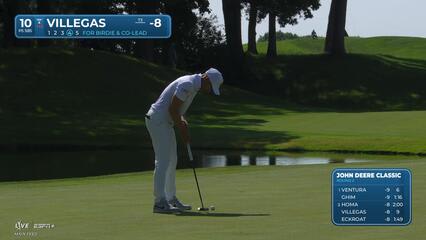 Camilo Villegas | Round 2 | 10th hole | Shot 4 | 2025 John Deere