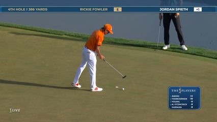 Rickie Fowler | Round 4 | 4th hole | Shot 5 | 2026 THE PLAYERS