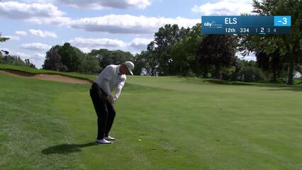 Ernie Els | Round 1 | 12th hole | Shot 2 | 2025 Ally Challenge