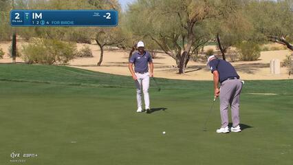 Sungjae Im | Round 2 | 2nd hole | Shot 4 | 2025 WM Phoenix Open