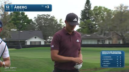 Ludvig Åberg | Round 3 | 12th hole | Shot 1 | 2025 Arnold Palmer Invitational
