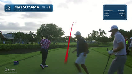 Hideki Matsuyama | Round 2 | 13th hole | Shot 1 | 2026 Sony Open