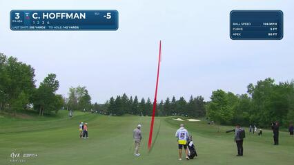 Charley Hoffman | Round 4 | 3rd hole | Shot 2 | 2025 RBC Canadian