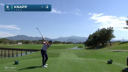 Jake Knapp | Round 1 | 8th hole | Shot 1 | 2025 Mexico Open