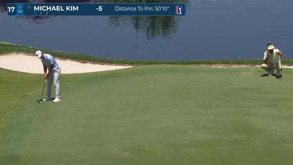 Michael Kim | Round 2 | 17th hole | Shot 5 | 2026 Truist Championship