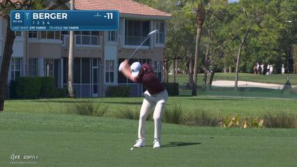 Daniel Berger | Round 2 | 8th hole | Shot 2 | 2025 Cognizant Classic