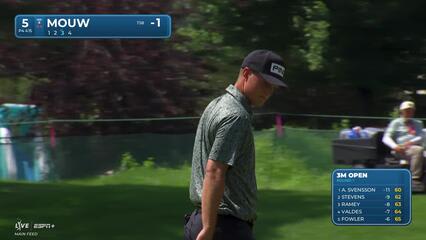 William Mouw | Round 1 | 5th hole | Shot 3 | 2025 3M Open