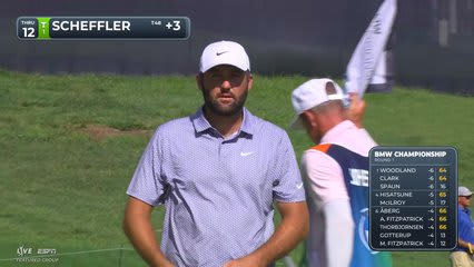 Scottie Scheffler | Round 1 | 12th hole | Shot 4 | 2026 BMW Championship