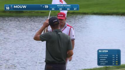 William Mouw | Round 4 | 18th hole | Shot 5 | 2025 3M Open