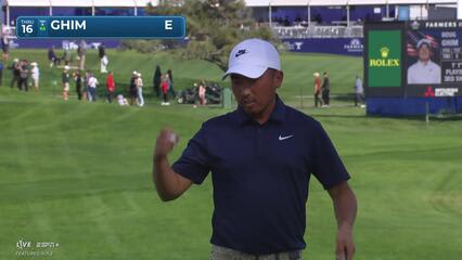 Doug Ghim | Round 1 | 16th hole | Shot 3 | 2025 Farmers