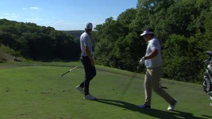 Adrien Dumont de Chassart | Round 4 | 14th hole | Shot 1 | 2025 Compliance Solutions