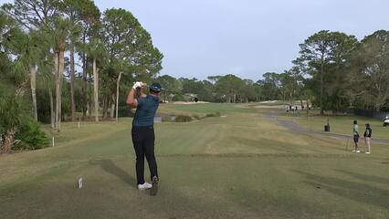 Alistair Docherty | Round 3 | 14th hole | Shot 1 | 2024 PGA TOUR Q-School