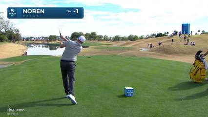 Alex Noren | Round 1 | 5th hole | Shot 1 | 2026 The American Express