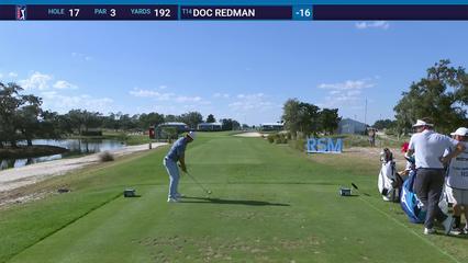 Doc Redman | Round 4 | 17th hole | Shot 1 | 2025 The RSM Classic