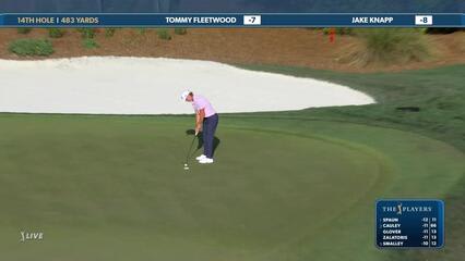 Jake Knapp | Round 3 | 14th hole | Shot 4 | 2025 THE PLAYERS