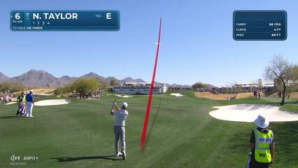 Nick Taylor | Round 1 | 6th hole | Shot 2 | 2025 WM Phoenix Open