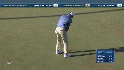 Scottie Scheffler | Round 2 | 13th hole | Shot 3 | 2026 THE PLAYERS