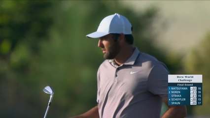 Scottie Scheffler | Round 4 | 16th hole | Shot 3 | 2025 Hero World Challenge