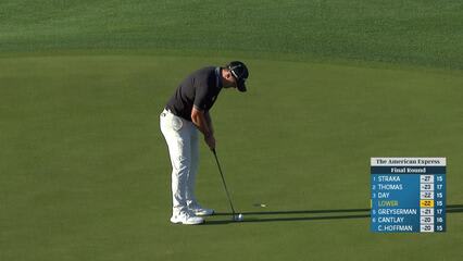 Justin Lower | Round 4 | 16th hole | Shot 5 | 2025 The American Express