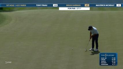 Brian Harman | Round 2 | 1st hole | Shot 5 | 2025 THE PLAYERS