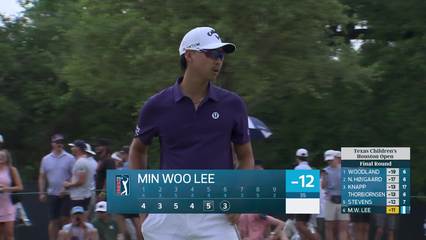 Min Woo Lee | Round 4 | 6th hole | Shot 3 | 2026 Texas Children's