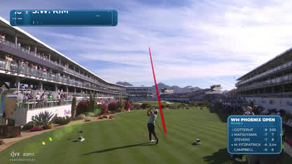 Si Woo Kim | Round 2 | 16th hole | Shot 1 | 2026 WM Phoenix Open