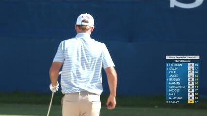 Russell Henley | Round 3 | 18th hole | Shot 3 | 2025 Sony Open