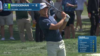 Jacob Bridgeman | Round 1 | 9th hole | Shot 2 | 2026 Valspar