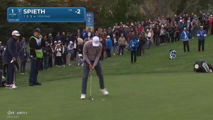 Jordan Spieth | Round 2 | 1st hole | Shot 5 | 2025 AT&T Pebble Beach