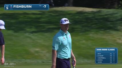Patrick Fishburn | Round 3 | 14th hole | Shot 3 | 2025 John Deere