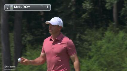 Rory McIlroy | Round 2 | 2nd hole | Shot 4 | 2025 BMW Championship