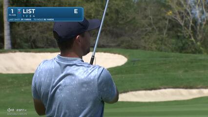 Luke List | Round 1 | 1st hole | Shot 2 | 2025 Mexico Open