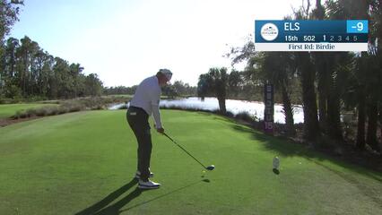 Ernie Els | Round 2 | 15th hole | Shot 1 | 2025 Chubb Classic