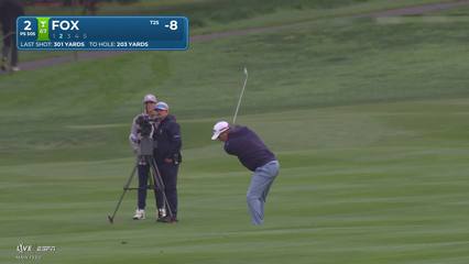 Ryan Fox | Round 3 | 2nd hole | Shot 2 | 2026 AT&T Pebble Beach