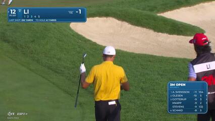 Haotong Li | Round 2 | 12th hole | Shot 3 | 2025 3M Open