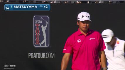 Hideki Matsuyama | Round 2 | 14th hole | Shot 4 | 2025 Arnold Palmer Invitational