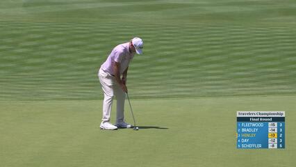 Russell Henley | Round 4 | 3rd hole | Shot 4 | 2025 Travelers