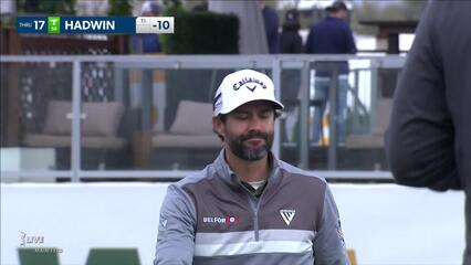 Adam Hadwin | 2023 WM Phoenix Open | Round 2 | 17th hole | Shot 4