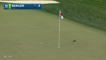 Daniel Berger | Round 1 | 10th hole | Shot 2 | 2026 Arnold Palmer