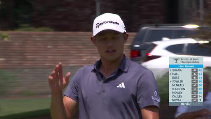 Collin Morikawa | Round 1 | 10th hole | Shot 3 | 2025 FedEx St. Jude
