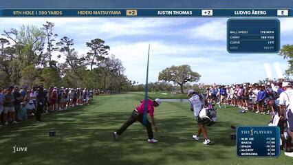 Hideki Matsuyama | Round 2 | 9th hole | Shot 1 | 2025 THE PLAYERS