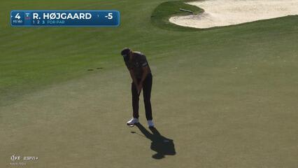 Rasmus Højgaard | Round 1 | 4th hole | Shot 3 | 2025 WM Phoenix Open